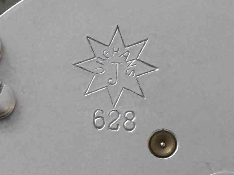 Starožitné kapesní stopky Junghans 1/10s – Německo  - foto 4