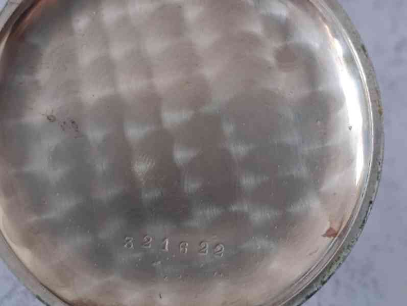 Starožitné kapesní stopky Junghans 1/10s – Německo  - foto 10