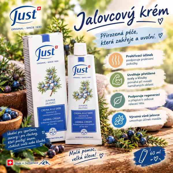 Just Jalovcovy krem 60ml - foto 4