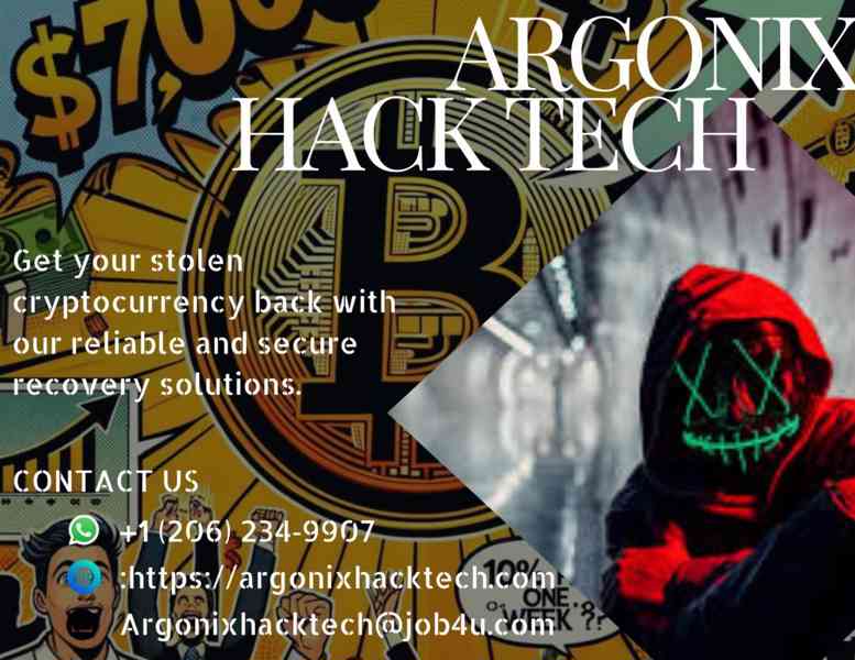 ARGONIX HACK TECH ~ All YOUR LOST CRYPTO AND USDT RECOVERY  - foto 2