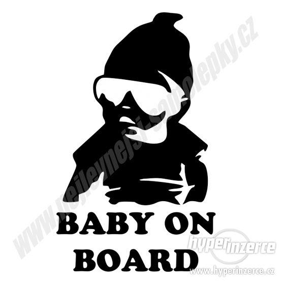 Samolepky Dítě v autě / Baby on Board - foto 4