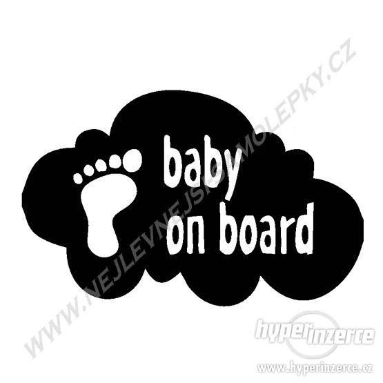 Samolepky Dítě v autě / Baby on Board - foto 6