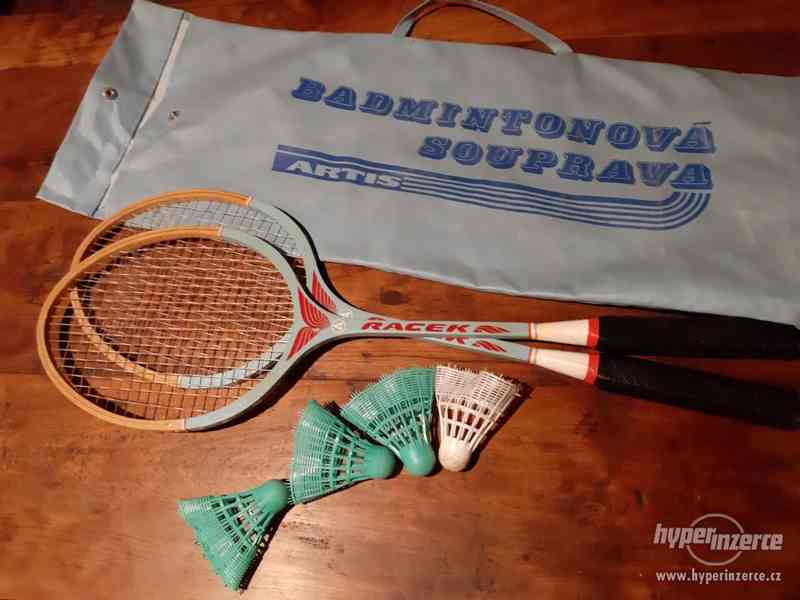 Prodám starou badmintonovou sadu - foto 1