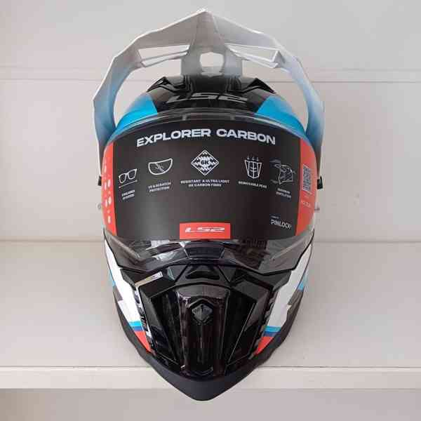 Enduro helma Ls2 Explorer Carbon Frontier II - foto 3