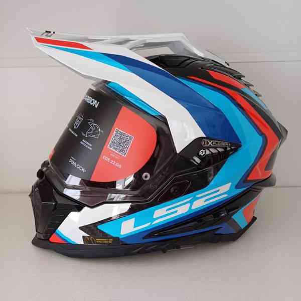 Enduro helma Ls2 Explorer Carbon Frontier II - foto 2