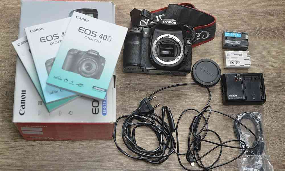  Canon EOS 40D **10,1Mp CMOS**Live View*40000 Exp. - foto 3