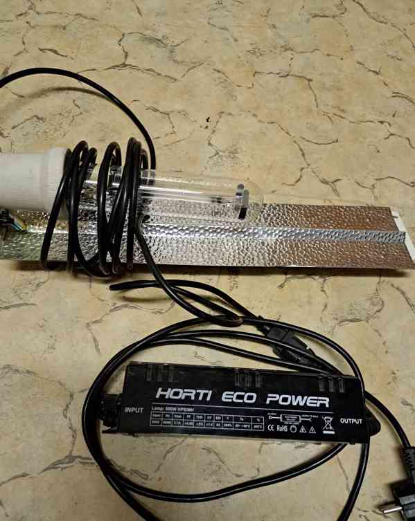 Horti eco power250waz660wplus lampa a halogen 250w