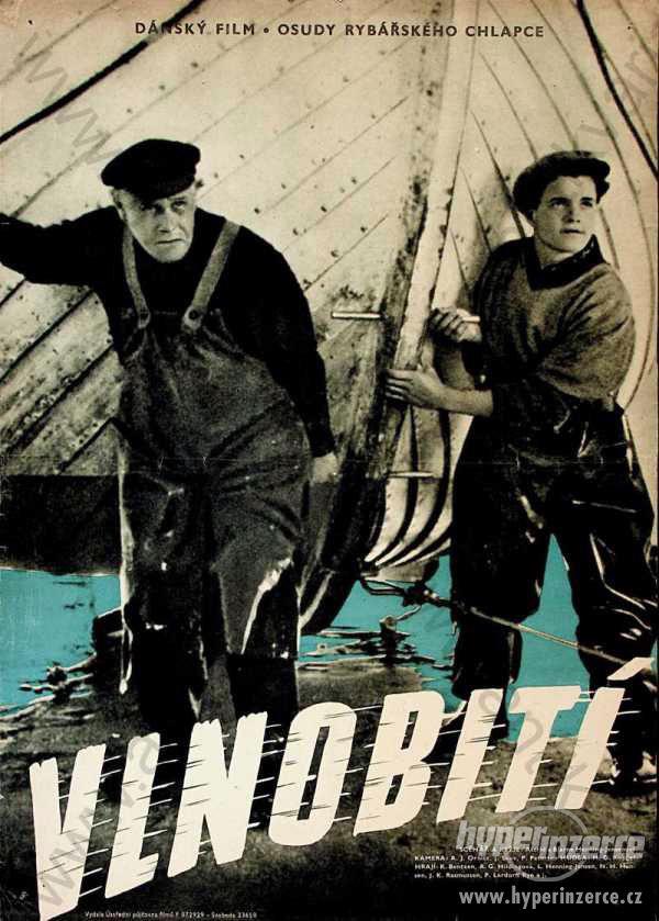 Vlnobití dánský film plakát 1959 formát A3 - foto 1