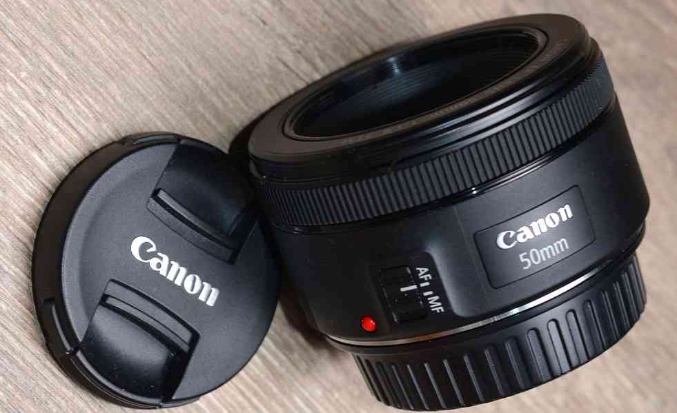 Canon EF 50mm f/1.8 STM **fullframe - formát*Pevný - foto 6