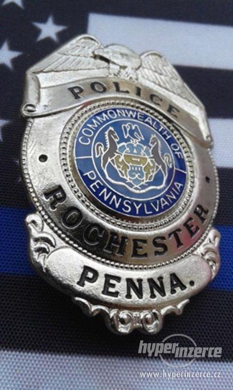Odznak Policie USA - foto 6