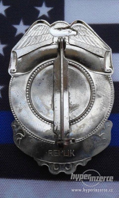 Odznak Policie USA - foto 7