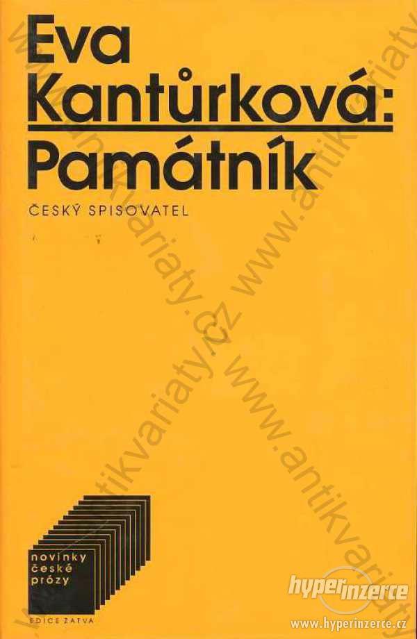 Památník Eva Kantůrková Český spisovatel 1994 - foto 1