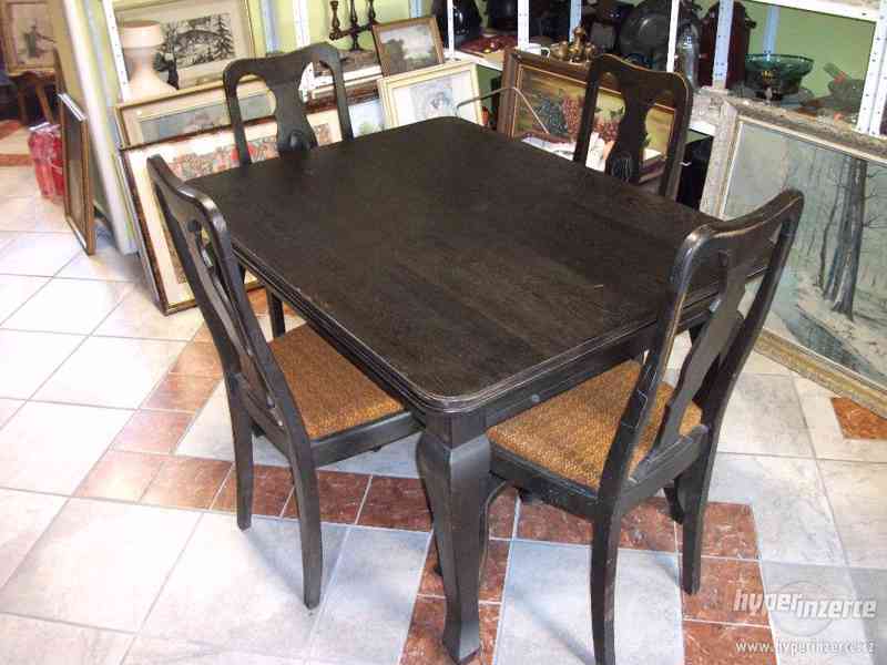Stůl + 4 židle - foto 1