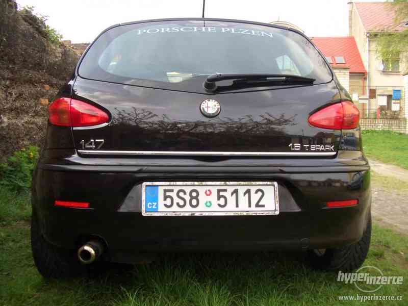 Alfa Romeo 147 1,6i TS 5D; 102.000 km, plně doložený servis - foto 3