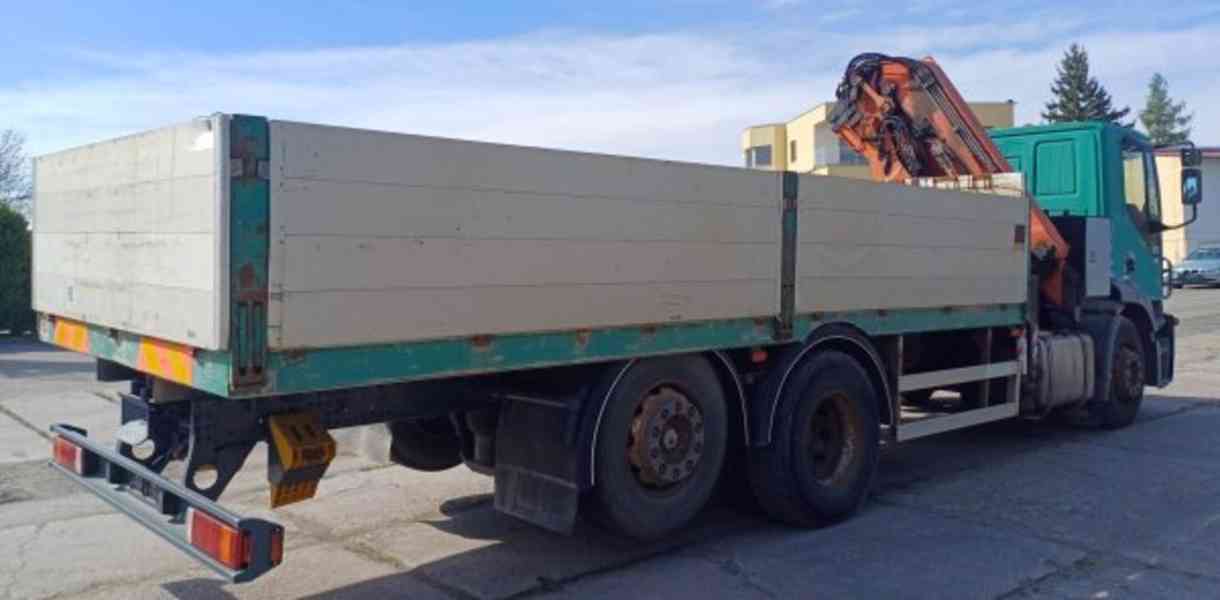 6x2 Iveco 6m +HR 12m radio Atlas-Terex valník s jeřábem - foto 8