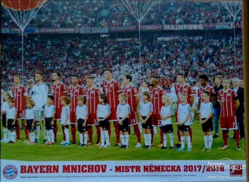 Bayern Mnichov - fotbal - mistr Německa 2017-18 - foto 1