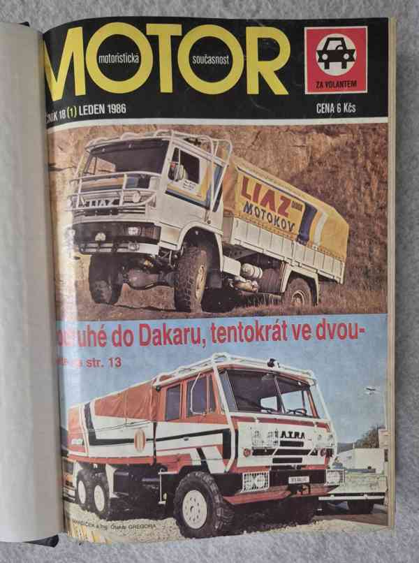 Svět motorů, KOMPLETNÍ SVÁZANÉ ROČNÍKY 1984 - 1987 - foto 4