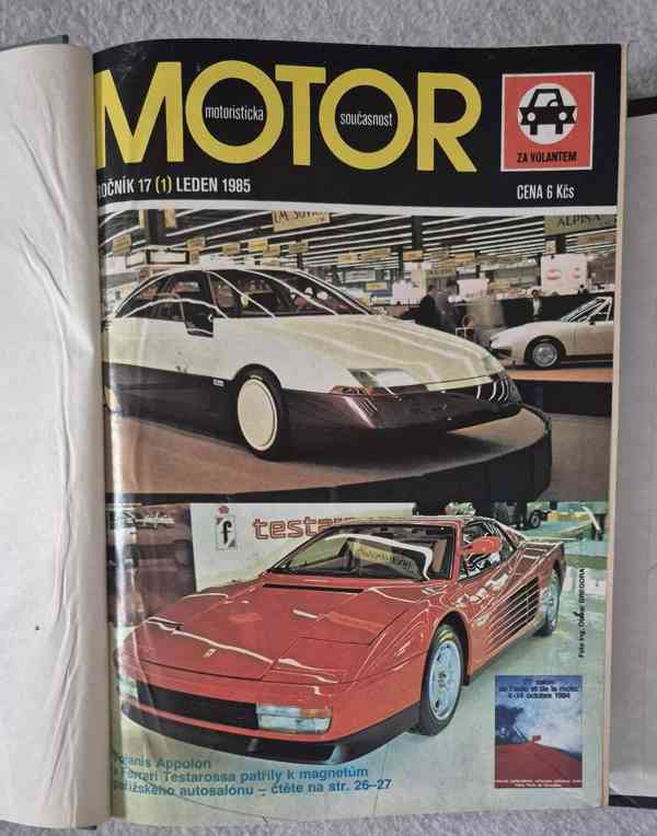 Svět motorů, KOMPLETNÍ SVÁZANÉ ROČNÍKY 1984 - 1987 - foto 3