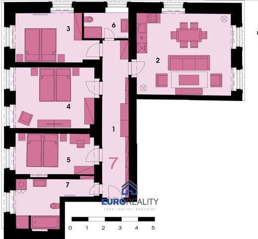 Pronájem, byt 4+kk, 103,46 m2, Mariánské Lázně - foto 7