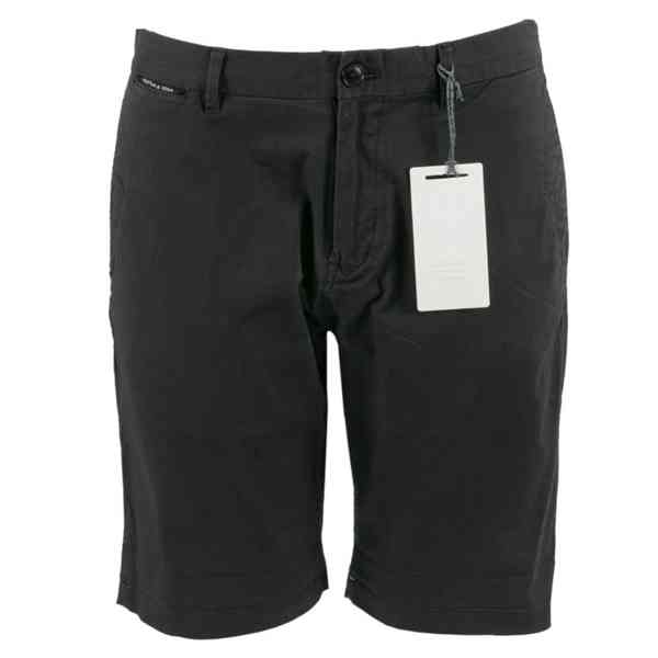 Pánské Chino šortky kalhotového střihu v tmavě šedivé barvě  - foto 1