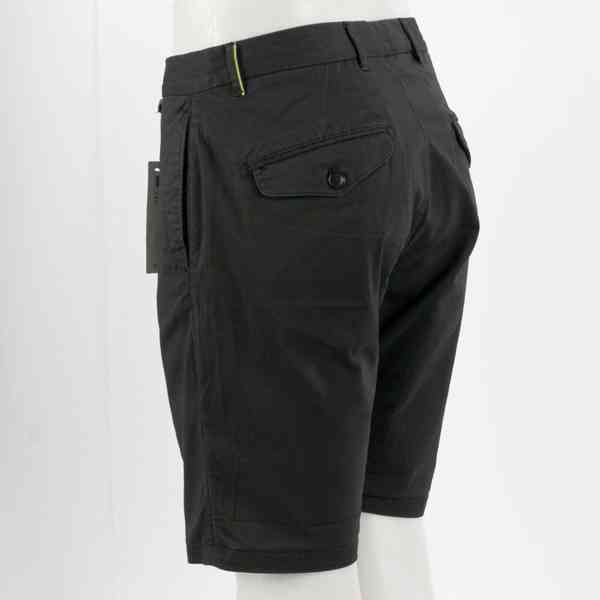 Pánské Chino šortky kalhotového střihu v tmavě šedivé barvě  - foto 2