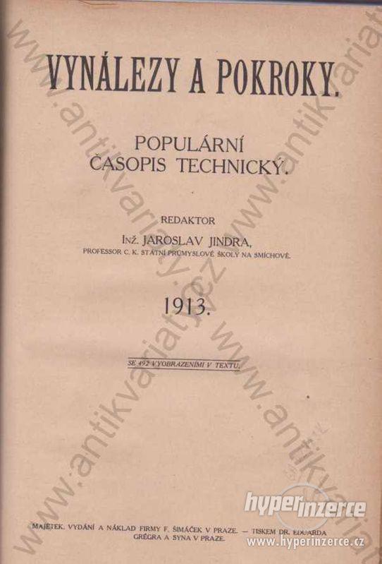 Vynálezy a pokroky, ročník IX. 1913 - foto 1