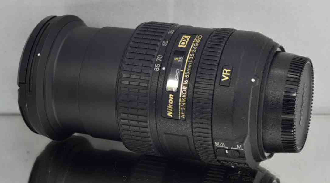 NIKON AF-S DX NIKKOR 16-85mm 1:3.5-5.6 G ED VR **DX Zoom* - foto 6