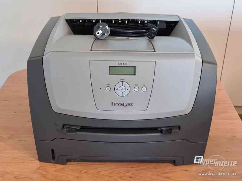 Prodám funkční laserovou tiskárnu Lexmark E352dn - foto 1