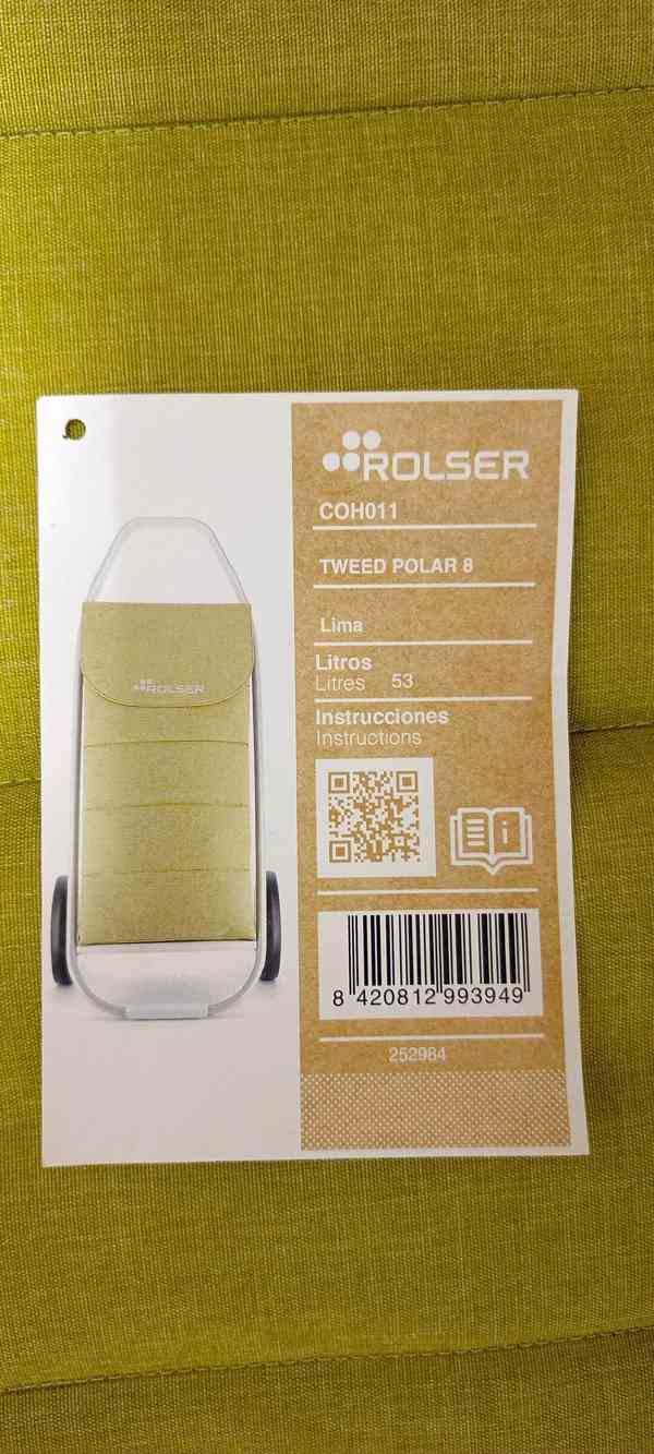 Luxusní taška na kolečkách - ROLSER Com Tweed Polar 8 - Lima - foto 4