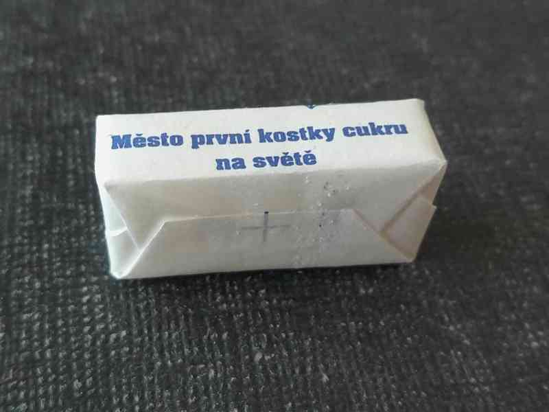 Dačice 1843 - kostkový balený cukr  - foto 2