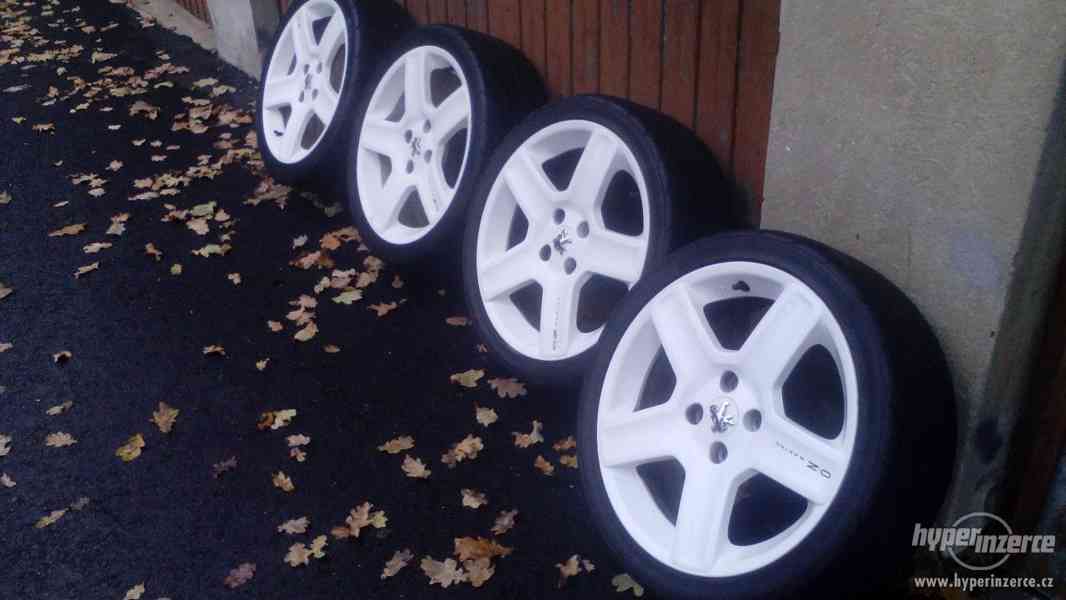 Alu R17 4x108, s pneu 205/40 - foto 3