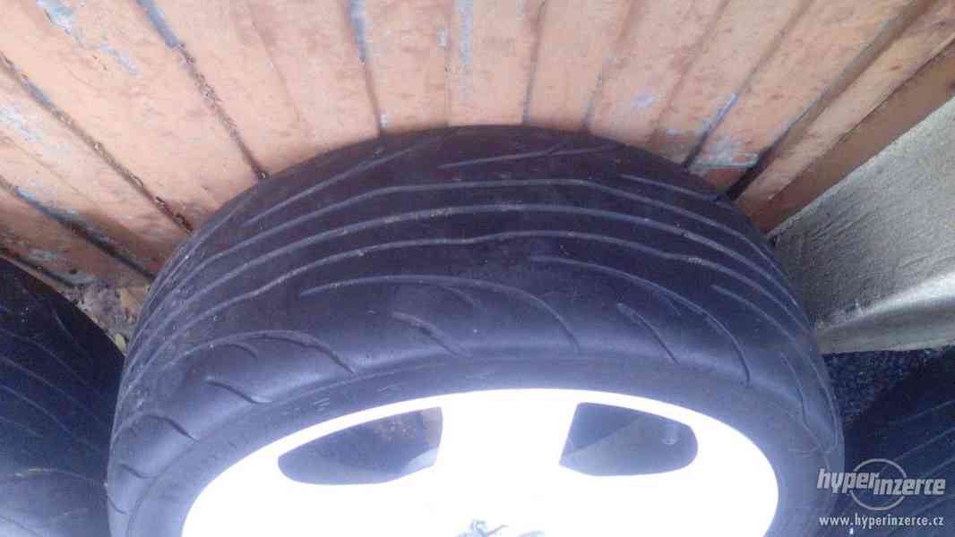 Alu R17 4x108, s pneu 205/40 - foto 4