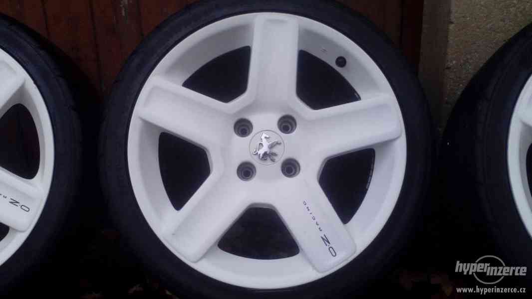 Alu R17 4x108, s pneu 205/40 - foto 7
