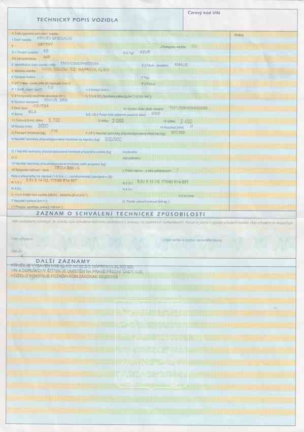 Knaus Azur, České doklady, nová STK v ceně. - foto 16