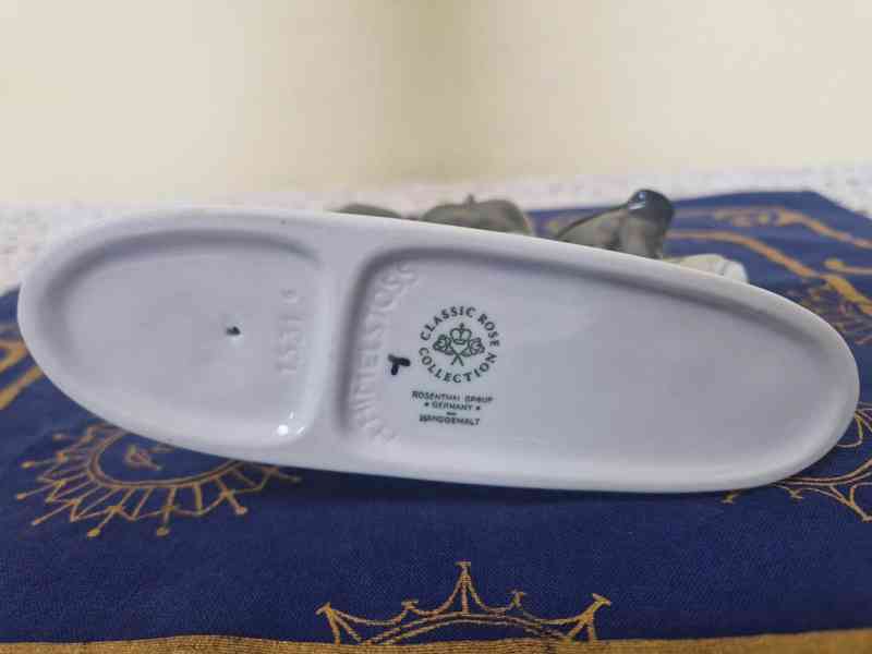 Vzácná porcelánová soška Ptáci Himmelstoss Rosenthal - foto 4