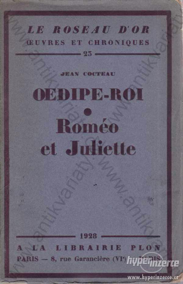 Oedipie-roi / Roméo et Juliette Jean Cocteau 1928 - foto 1