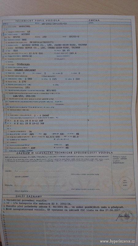 Access motor, SP250-U MAX - foto 9
