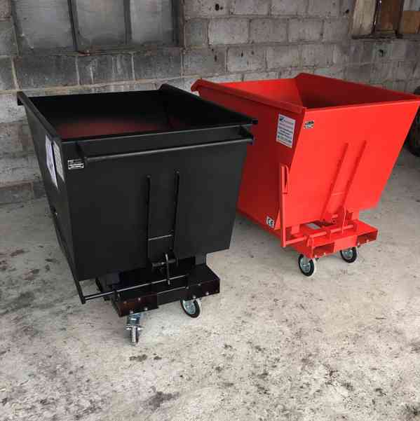 Pojemnik samoopróżniający 0,5m3, kontener - foto 3
