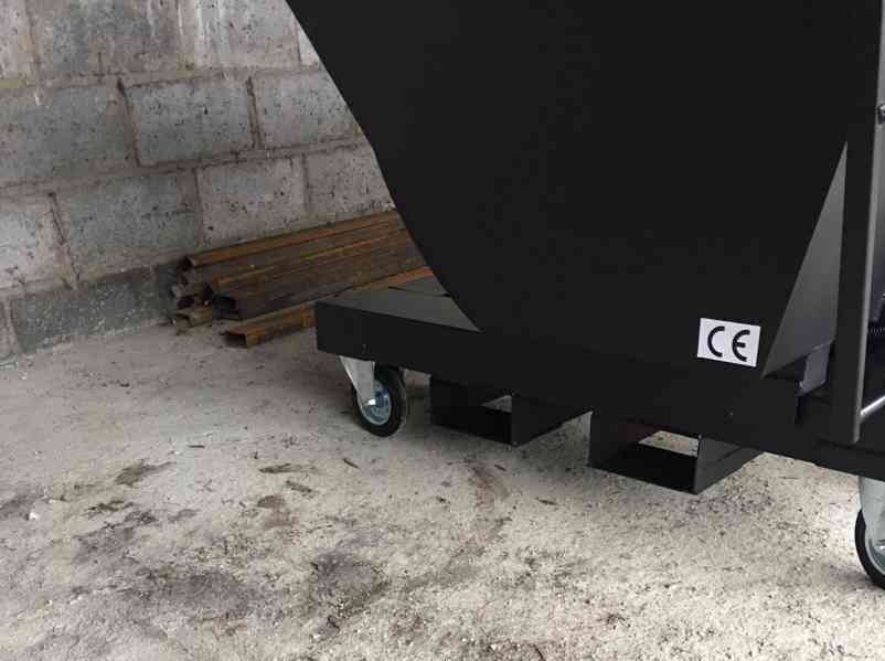 Pojemnik samoopróżniający 0,5m3, kontener - foto 2