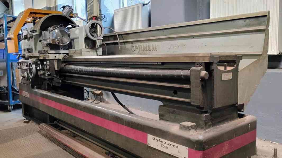 CNC soustruh OPTIMUM OPTIturn D560 x 2000 - foto 2