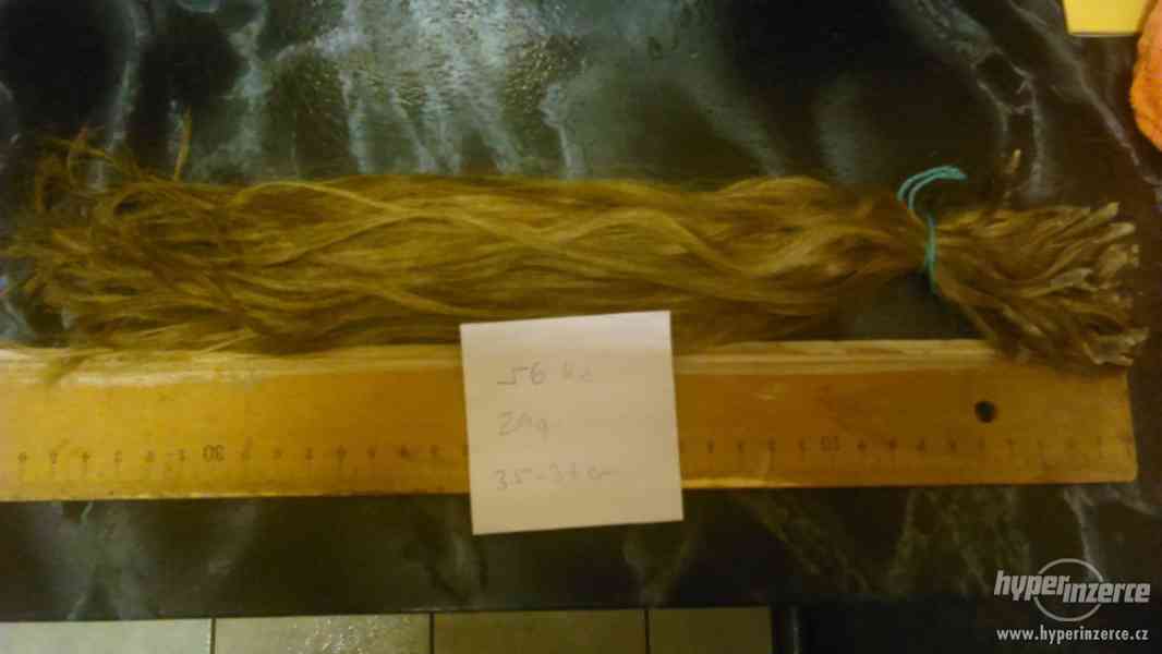Evropské vlasy na keratinu 35-37cm - foto 1