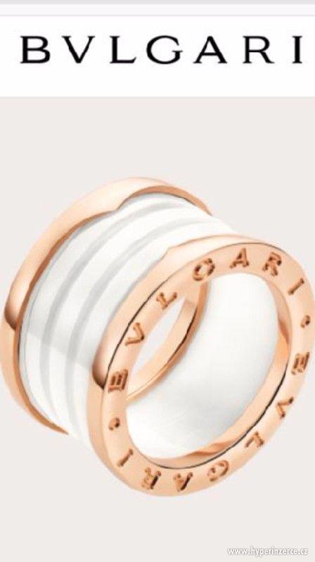 Luxusní prsten Bvlgari B.zero 100% nový, dovoz z USA - foto 3