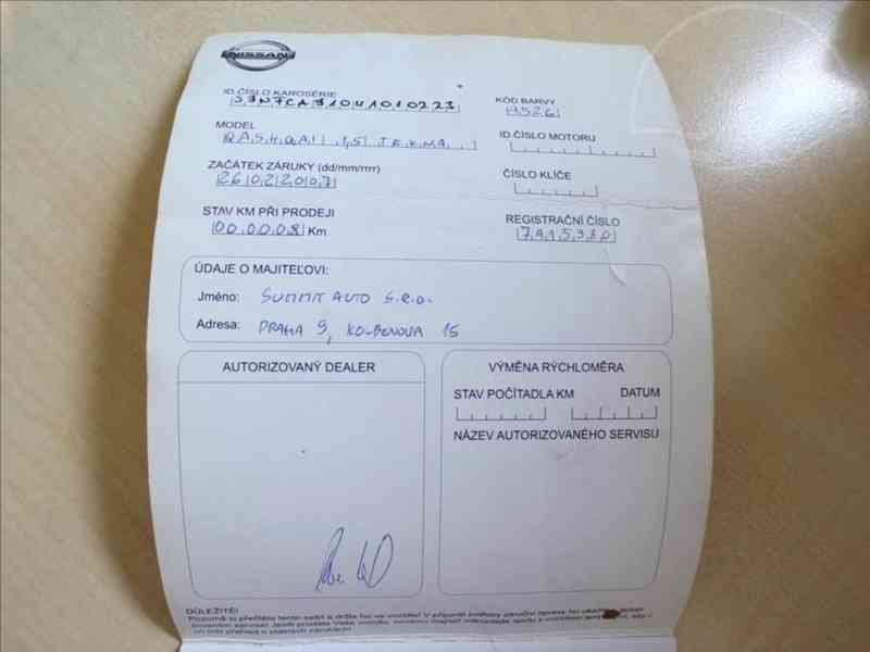 Nissan Qashqai 1,5 DCi TAŽNÉ ZAŘÍZENÍ - foto 14