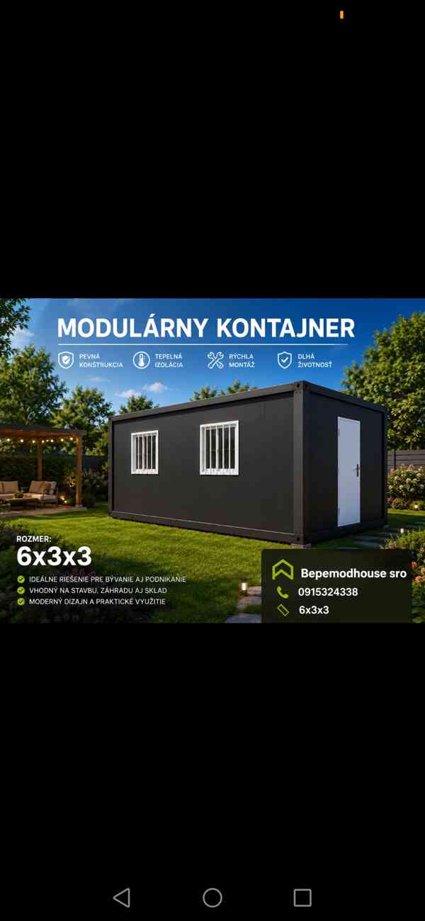 Modulový kontajner  - foto 4
