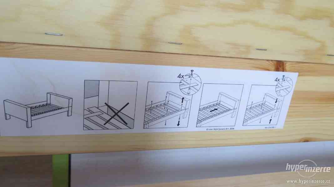 Rostoucí postel IKEA - foto 10