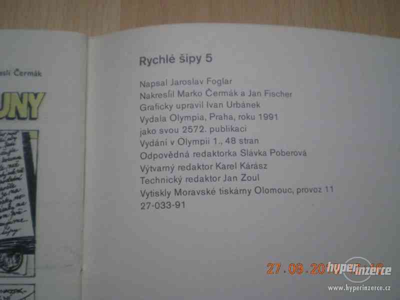 RYCHLÉ ŠÍPY - sešity z roku 1990-1 - foto 17