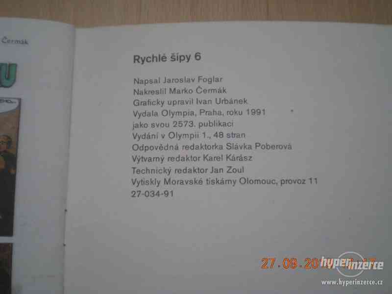 RYCHLÉ ŠÍPY - sešity z roku 1990-1 - foto 20