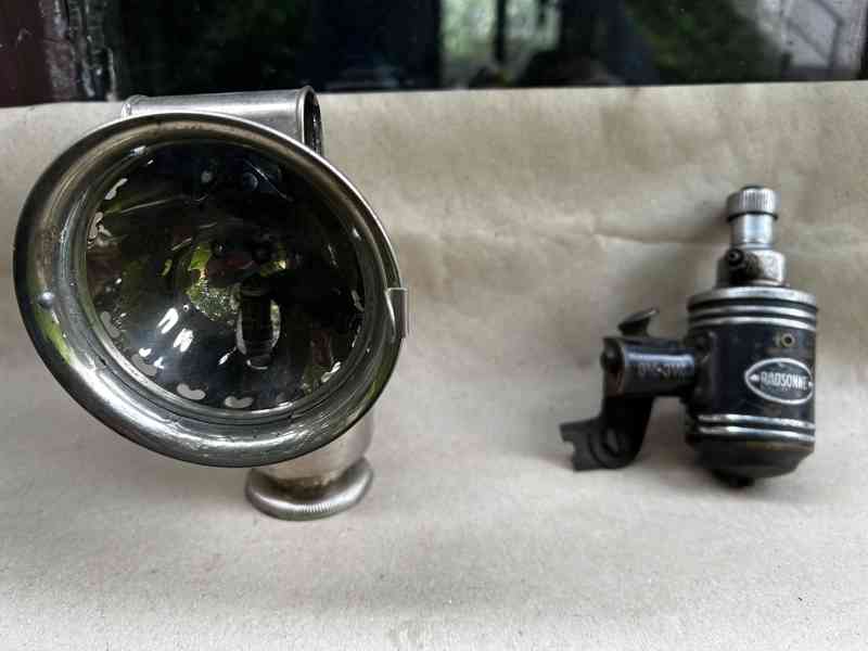 Karbidová lampa na kolo - foto 2