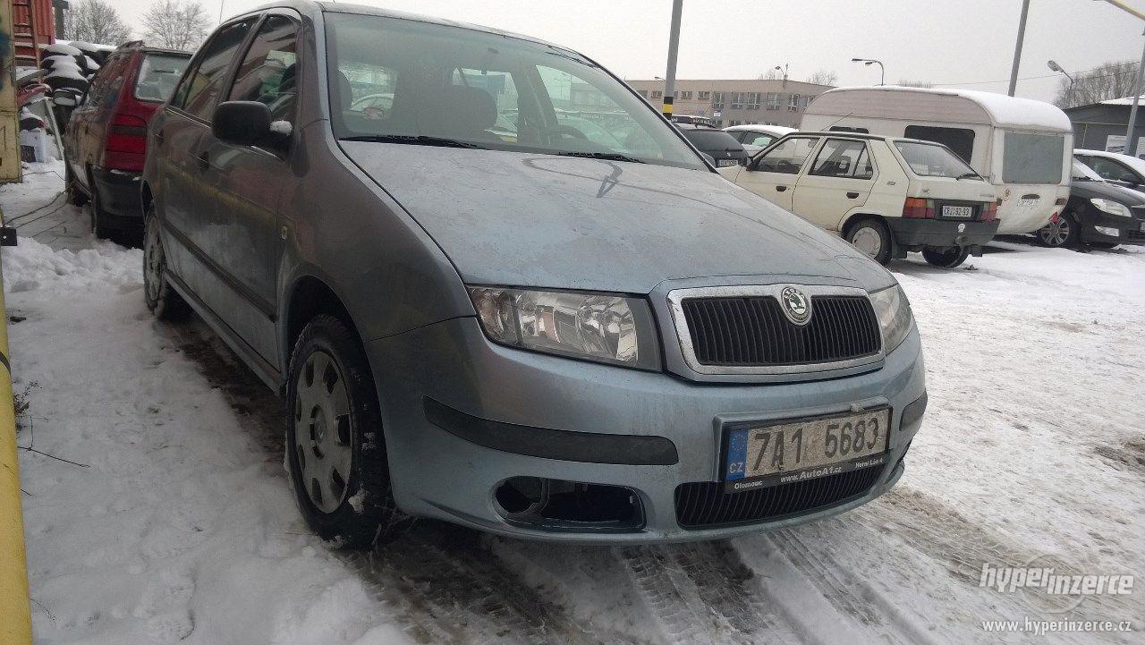 Škoda Fabia 1.4i 16V KLIMA, 70000 km - foto 1