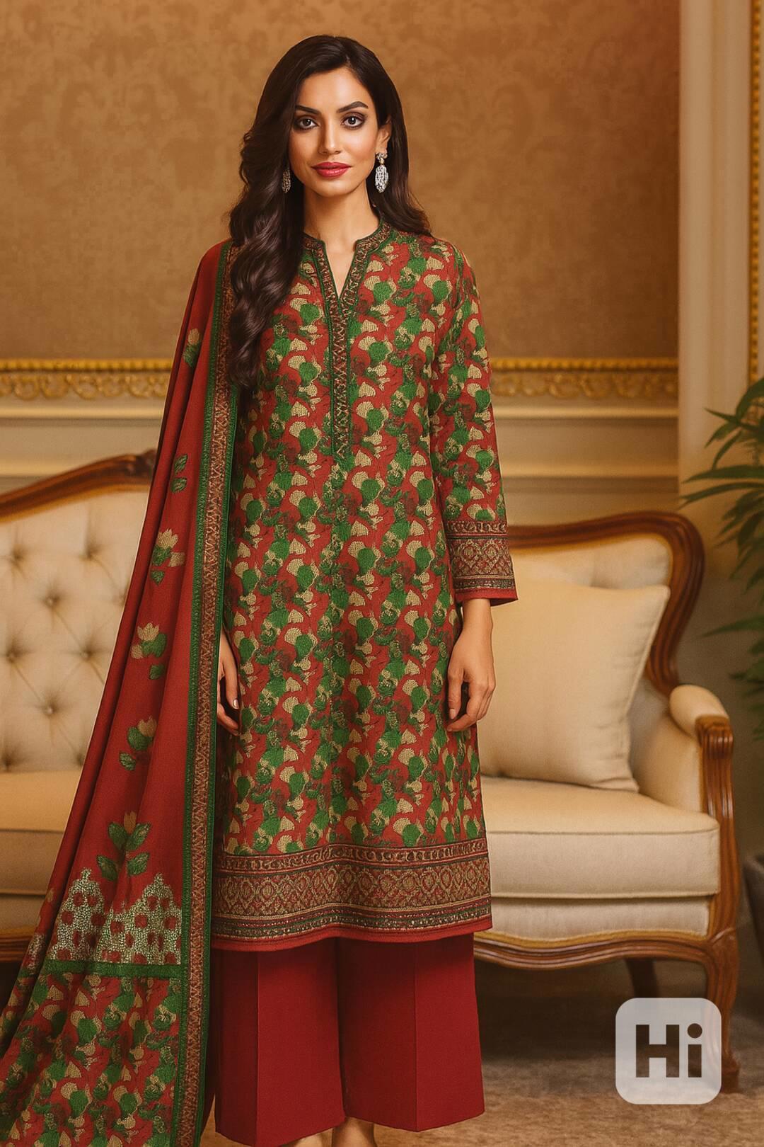 3 Pcs Women's Unstitched in pakistan-0327766312 - foto 1